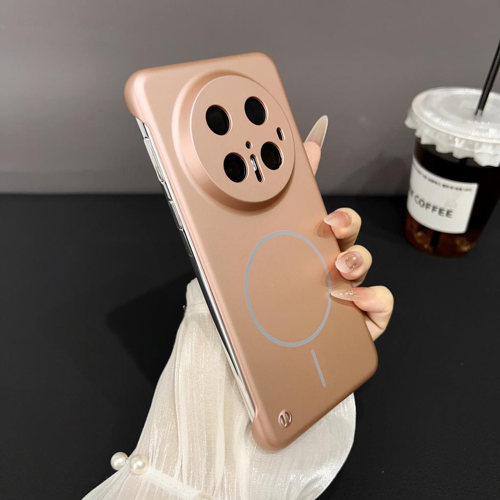 Ultracienkie Bezramkowe Magnetyczne Odporne na Wstrząsy Etui Dla Huawei Honor X70i X60GT Power Magic 7 6 300 200 Pro Plastikowe Dla Pokrowca Magsafe