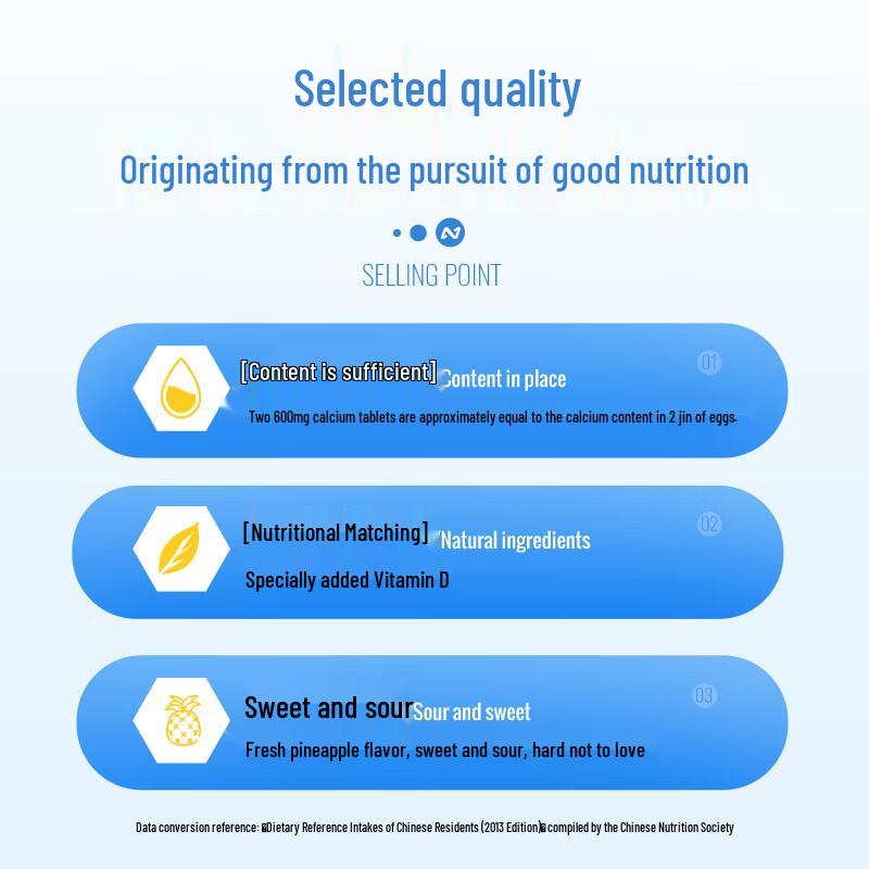 Nuotelande Calcium + Vitamin D3 Tablets