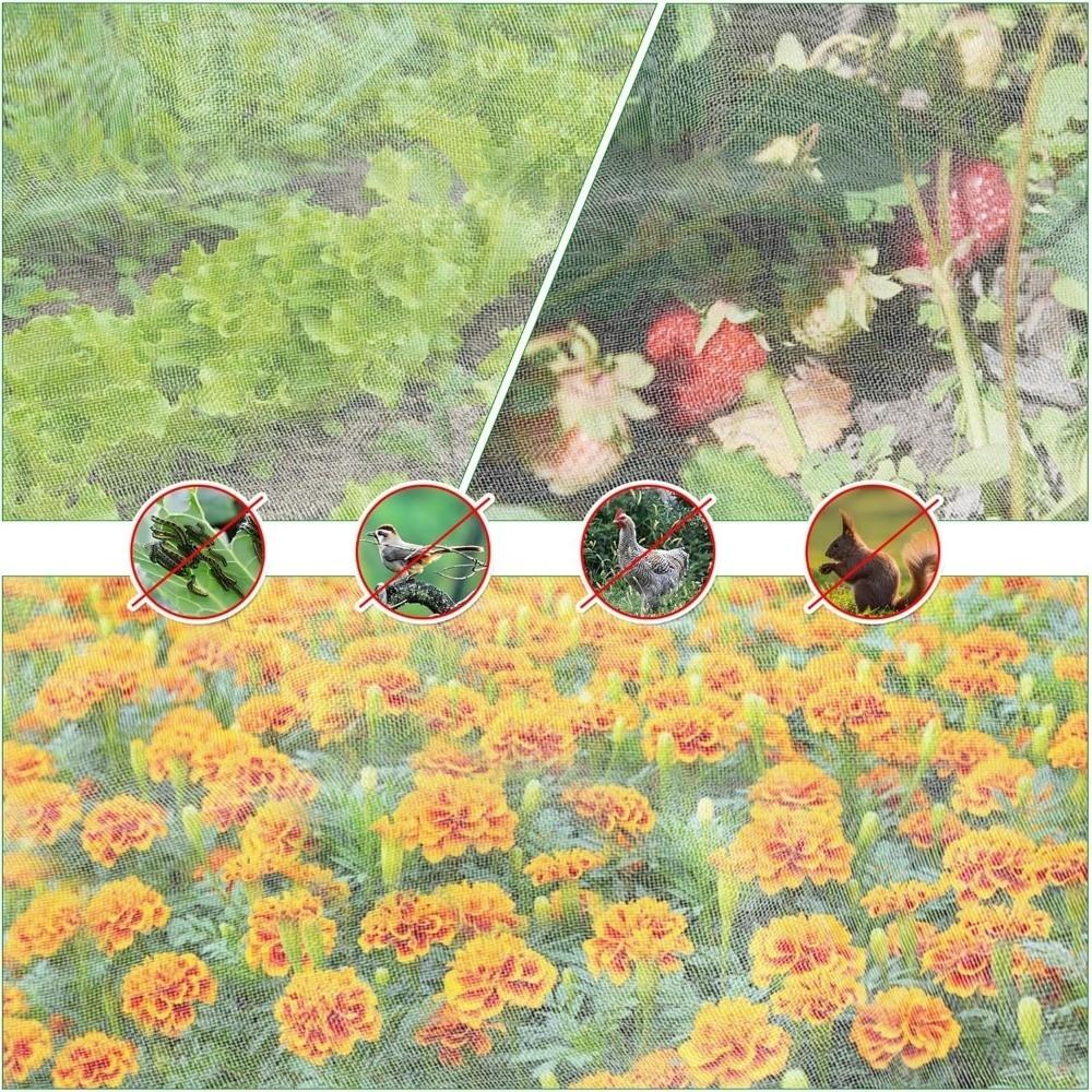 Mesh Plant Protection Cover Breathable Anti-Bird Net Reusable Pest Control Net  Crop Protection
