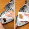1Pc Portable Triangle Insulated Bag Mini Aluminum Foil Student Lunch Bag KTY