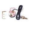 2inch 52mm Electrical Mechanical Car 12V DC  Water temp Temperature Gauge Black Face Fahrenheit Water Temp meter