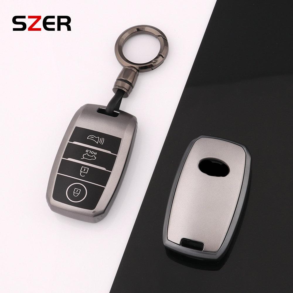 3 4 Button TPU Car Smart Key Case Cover Shell Keychain For KIA Rio Rio5 Sportage Ceed Cerato K3 KX3 K4 K5 Sorento Optima Picanto