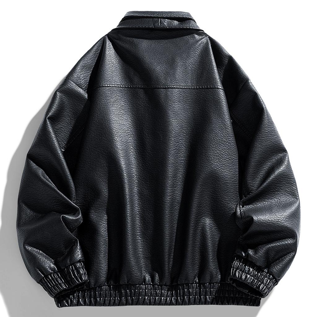 Men's Spring And Fall Stand Collar Long Sleeve Cardigan Jacket Men's Casual Fashion Coat Tops