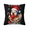 Christmas FCawF Rooster Pillow Case Cushion Cover Soft Printed Pillow Cover Novelty Pillowcases For Sofa Car Home Decor