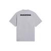 Balenciaga Turn Slit T-Shirt 'Grey Black' Men's 675016TLVB31167