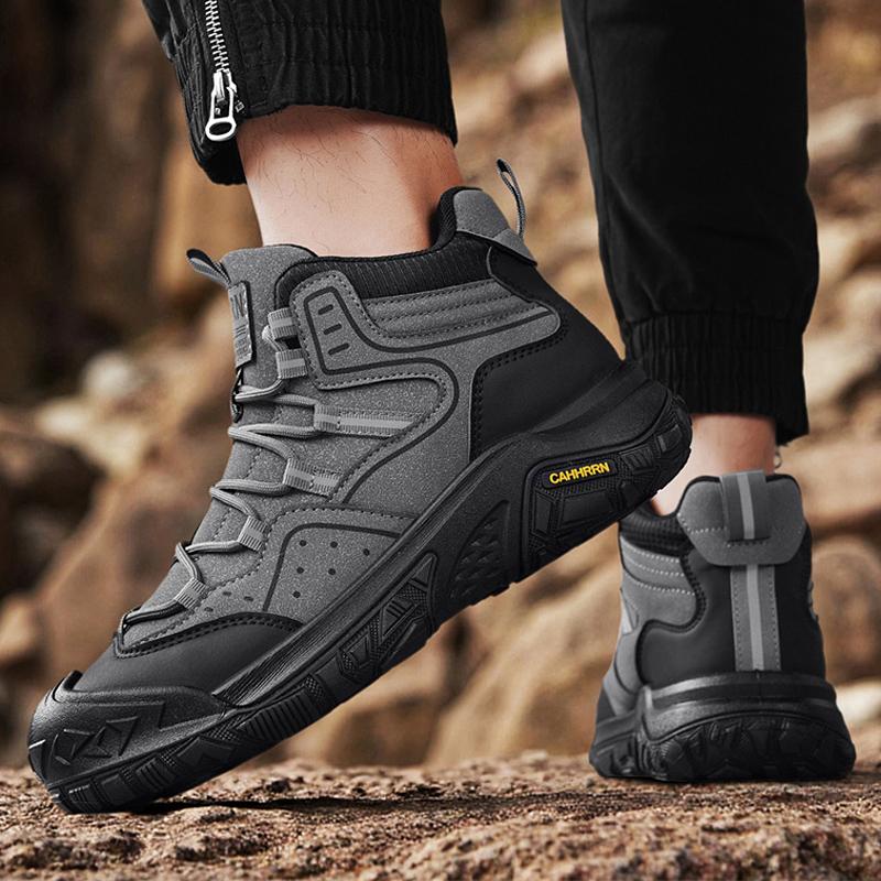 Vysoce kvalitní pánské taktické boty Venkovní protiskluzové odolné proti opotřebení Teniska Pohodlná teplá jezdecká obuv Multifunkční pracovní obuv