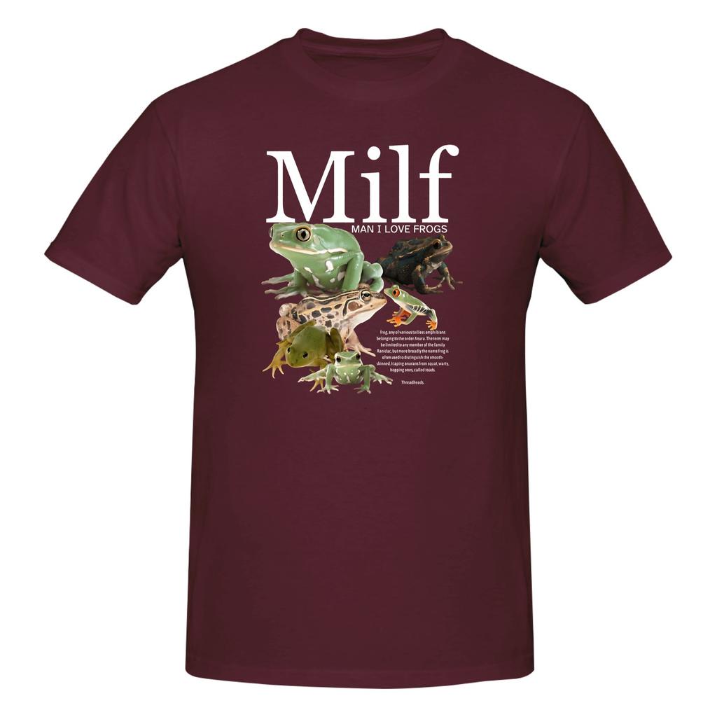 Stück Ich Liebe Frösche Neuheit Grafik Baumwoll T-Shirt Lustige Frosch Meme T-Shirts Oberteile Für Unisex