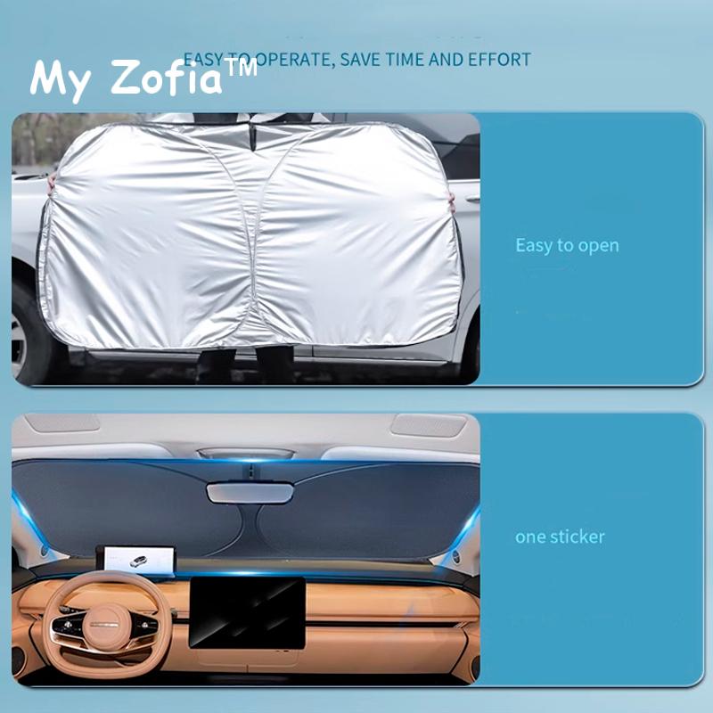 For EXLANTIX ET EXEED STERRA ET 2024 2025 Car Windshield Sunshade Cover Anti UV Protection Auto Parts