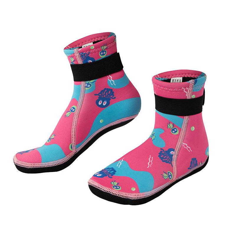 Children s 3MM Thermal Anti-Slip Diving Socks 37