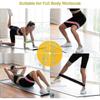 PDIN-Resistance Bands Set Premium Elastic Bands Exercise Set Levels For Home Gym Long Exercise Workout Skin-friendly For Training, Yoga Class And Phys