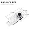 For Audi 8L Led Car Door Logo Welcome Light For Audi A4 B5 B6 B7 B8 B9 A1 A3 8V 8P 8L A6 C5 C6 C7 A5 A7 A8 Q3 Q5 Q7 TT S3 S6 Sline Quattro
