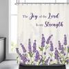 Inspirational Quote Shower Curtain Bible Verse Motivational Quote Bath Curtain Ink Paint Pink Teal Marble Abstract Bathtub Decor