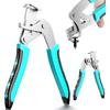 BURMONG 1 Pack Metal Car Clip Pliers Disassembly Tool, Professional Auto Trim Removal Tool, Plastic Clip Fastener Remover for Car Body Panel