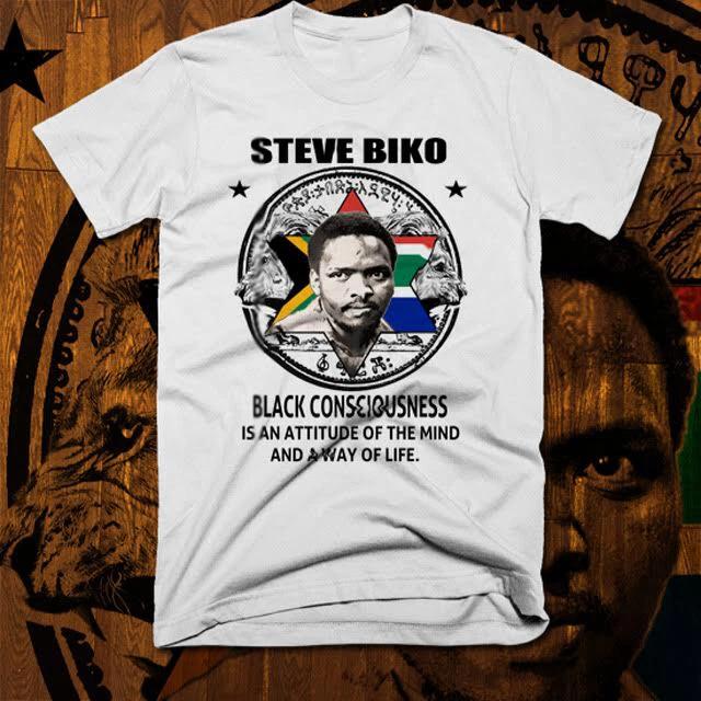 

Black History Month T-Shirt Steve Biko African Civil Rights Melanin Pride New M