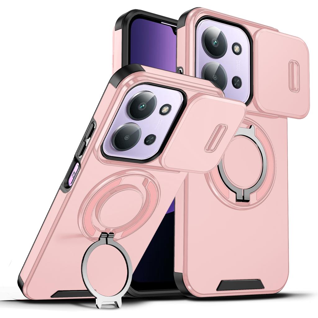 Voor Redmi 15C A5 171mm 173mm 360 Graden Roterende Magnetische Beugel Voor Redmi 15 5G 169mm Met Camera Bescherming Telefoonhoes