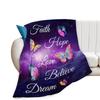 Red Mushroom Printed Blanket for Sofa Bed Travel Camping Living Room Office Conditioning Blanket for All Seasons Gifts