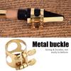 Alto Sax Saxophone ABS Mouthpiece With Cap Metal Buckle Reed Pads Musical Instruments