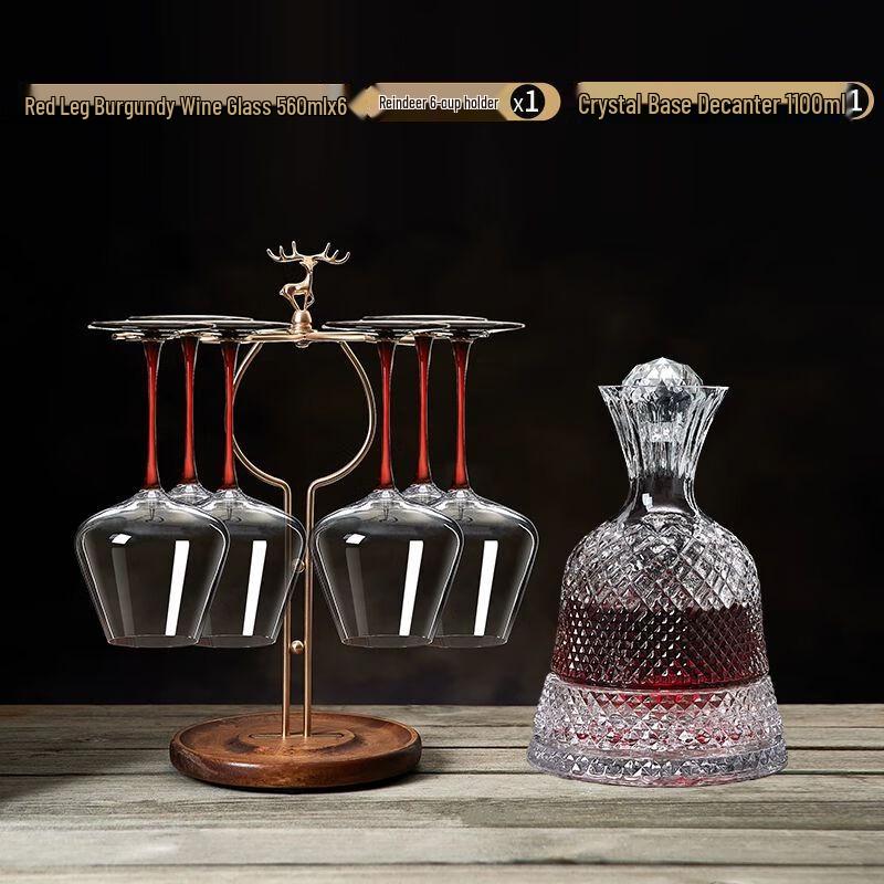 Premium Swirl Wine Decanter Set