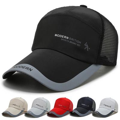Herren Baseballkappe Outdoor Sport Sonnenschutz Kappe Atmungsaktive Mesh-Kappe