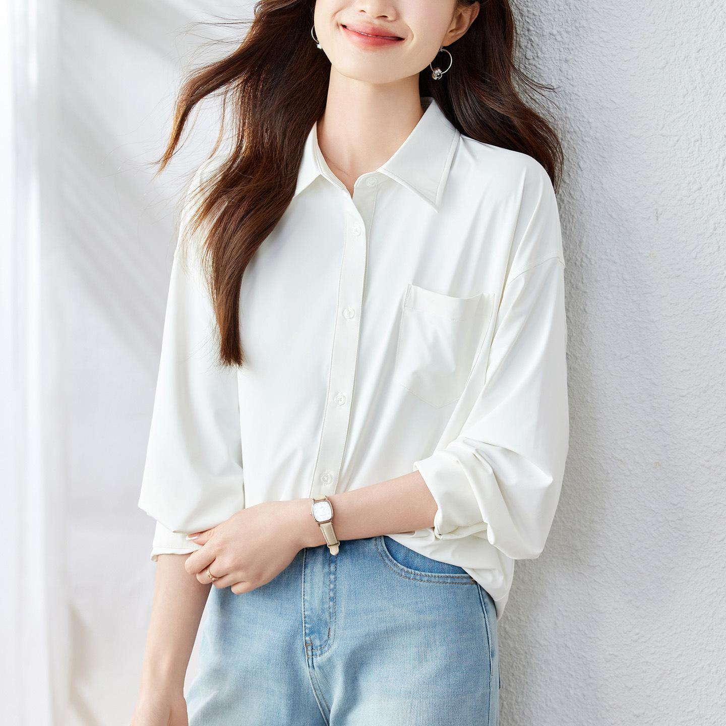 

Sunscreen Shirt Clothes Summer New Thin Women s Loose Cardigan Shirt Jacket XL