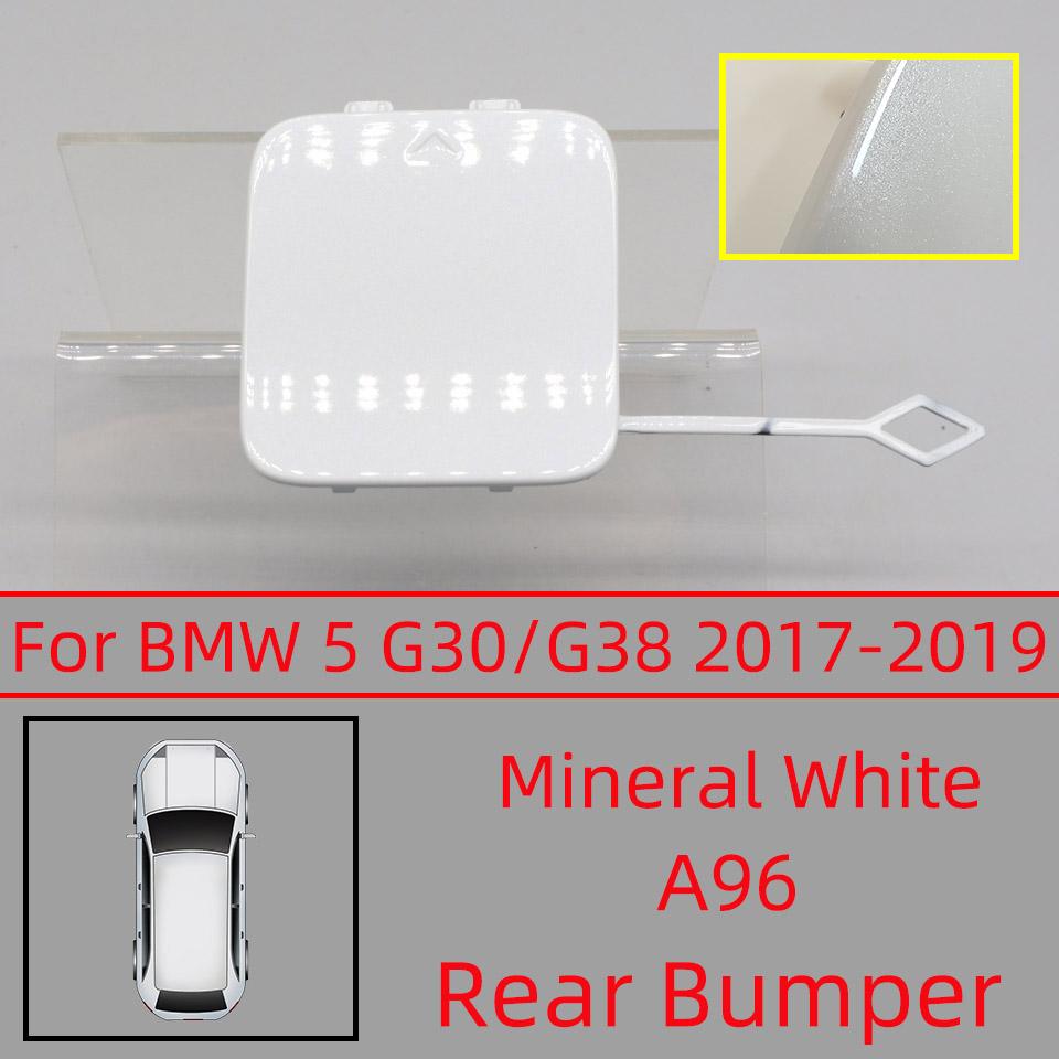 For 2017 2018 2019 Bmw 5 Series G30 G38 518 520 525 530 535 540 Rear Bumper Tow Hook Eye Cover Cap 51127475589 Painted
