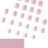 Nagelaufkleber weiße Kante Französisch tragen Nagel falsches Nagelstück Nagelstück Nagelstück Nagelaufkleber