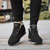 Unisex Winter Warm Plush Ankle Snow Boots Men Casual Oxfords Shoes Male High Top Sneakers Women Western High Tops Light Footwear
