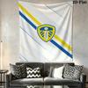 Leeds United Wall Tapestry Aesthetic Wall Hanging Printed Fabric Blanket Decorative Tapestries for Bedroom Living Room Home Decor
