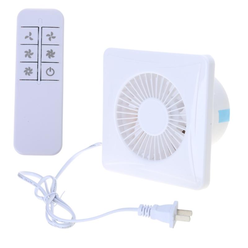 

Remote Control Wall Exhaust Fan Square Duct Fan Low Noise Ventilation Fan Attic Pipe Ventilation Extractor Enduring 1