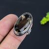 Smoky Topaz Gemstone 925 Sterling Silver Gift Jewelry Ring Size 7.5
