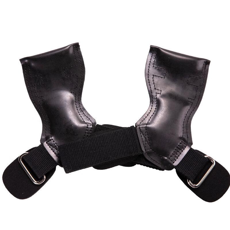 Tingbai Deadlift Assist Fitness Gloves with Wrist Wraps
