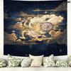 One Piece Monkey D Luffy Wall Tapestry Aesthetic Wall Hanging Printed Fabric Blanket Decorative Tapestries For Bedroom Living Room Home Decor