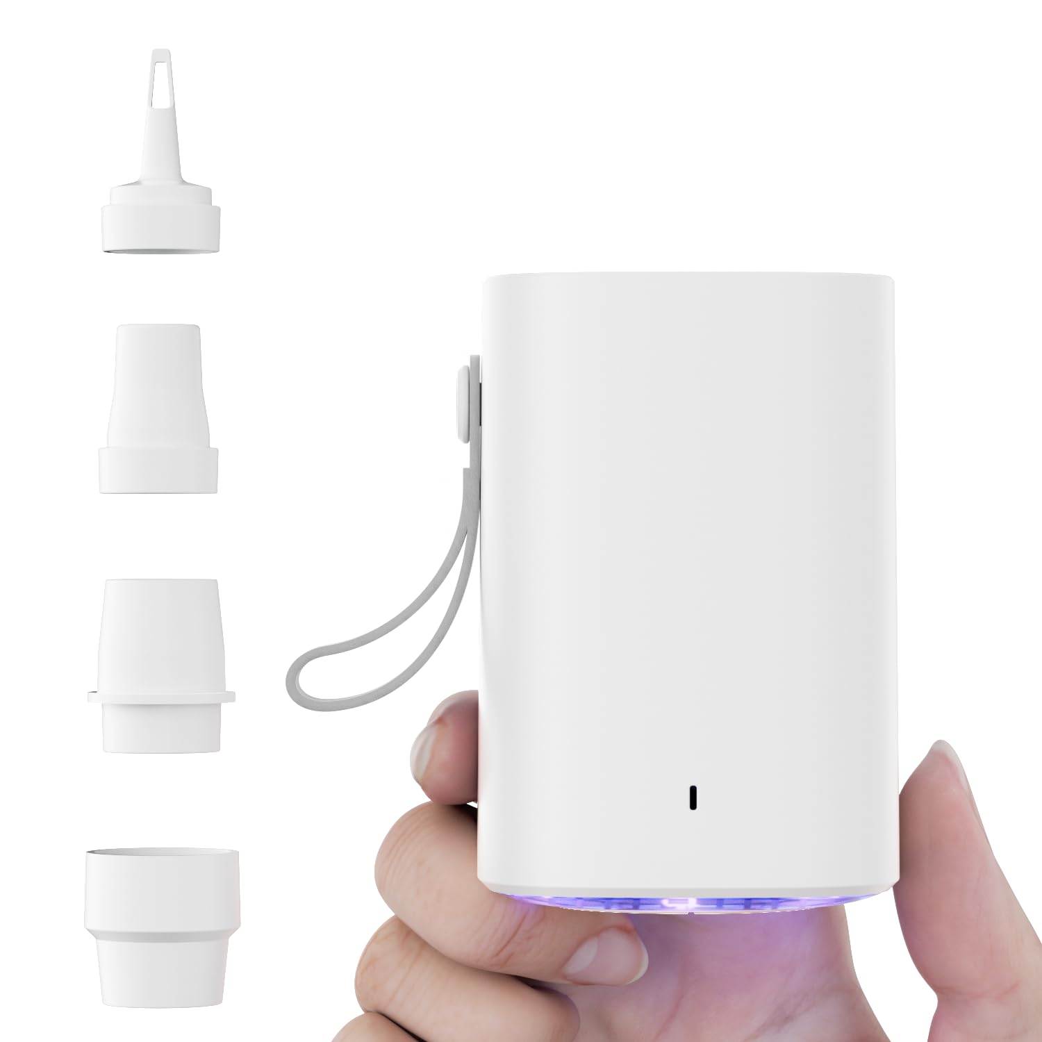 

Dolado Электрический Воздух Портативный Воздух Быстрый Ультра Максимальное Давление Воздуха Низкий USB 4 Подходит для Воздушных Вакуумных Мешков Насос, Насос, Наполнение, Легкий, 5 кПа, Шум, белый