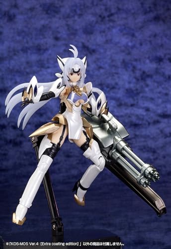 Kotobukiya Xenosaga KOS-MOS Ver.4 [Extra Coating Edition] 1/12 Scale Plastic Model Kit, Approximately 135mm Tall
