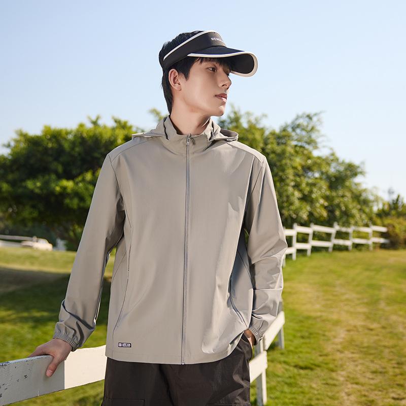 Original Yarn Sunscreen Clothing for Women's Outdoor UV Protection Breathable Sunscreen Jacket for Men's Summer Cycling Sunscreen Clothing UPF10 +