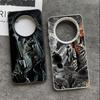 Reaper Skull Skeleton Gun Soft Phone Case for Xiaomi Redmi Note 13 14 15 Pro Plus 12S 12 11S 11 11T 10S 10 Shockproof Cover Back