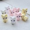 10Pcs Resin Cartoon 3D Cute Cat Series Flat Back Scrapbooking DIY Jewelry Craft Decoration Accessories