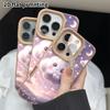Phone Case: 2D Flat Lambskin Suitable for iPhone 18 17 16 15 14 13 Pro Protective Case, Cloud Baby, Christmas and Halloween Gifts