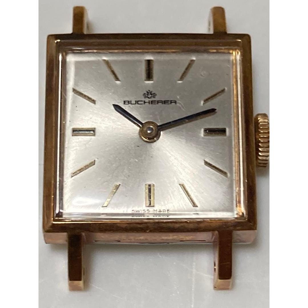 Used BUCHERER hand-wound watch antique vintage