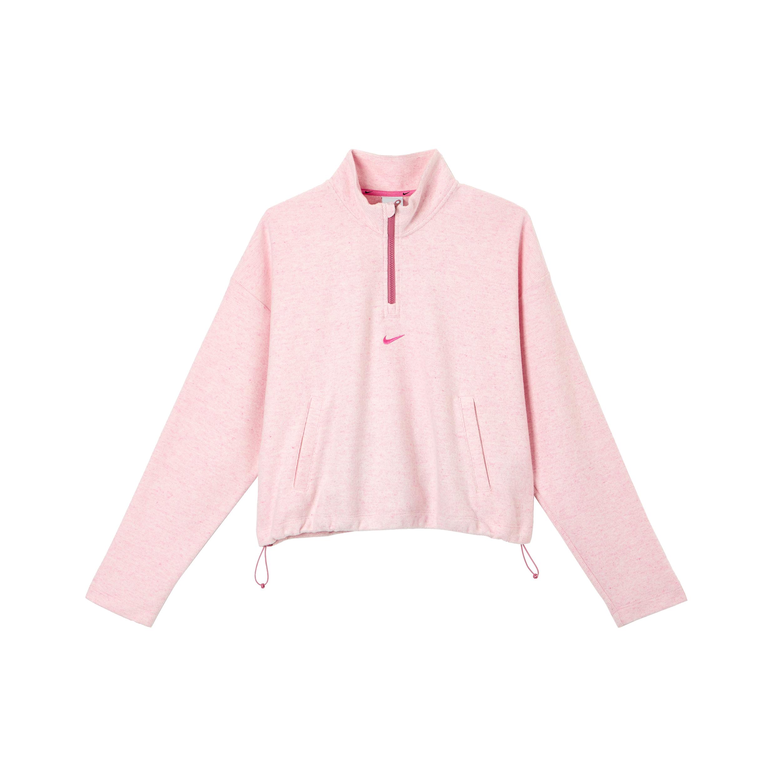 

New Nike Drop Shoulder Sleeve T Shirt Women s Light Berry Red FV4014-632 XL