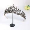 Baroque Retro Black Fashion Crown Bridal Tiara Prom Party Birthday Queen Crown Girl