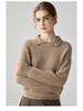 Yuanbao Women's Cashmere Knitwear - Long Sleeve Doll Collar Sweater for a Gentle, Casual Style