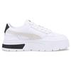 Puma Mayze Stack White Vaporous Grey Women Sneakers 384363-01
