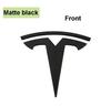 1 szt. ABS dla Tesla Model 3 Model Y Samochód Przednia Pokrywa Maski Logo Emblemat Naklejka Stylizacja Nadwozie Samochodu Tylna Klapa Bagażnika Odznaka Akcesoria