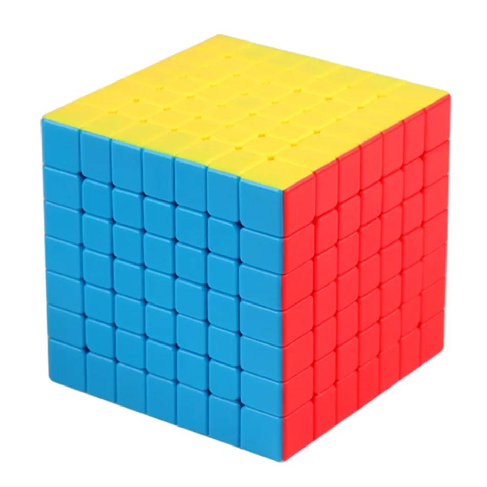 MOYU 4x4 5x5 6x6 7x7 8x8 Speed Cube Meilong Magic Cube Stickerless Speed Puzzle Cubes Toys Gift Cubo Magico Kids Toys
