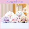 Adorable Plush Bunny Doll Cute Stuffed Animal Keychain For Girls Wedding Gift