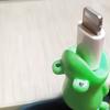 1PC Cute Frog Charger Cable Protector - Anti-Break Wire Saver for Phone Charging Cords