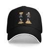 Ratatouille Mouse and Cheese Casual Baseball Cap  Kpop Rock Trucker Hat Summer Breathable Snapback Cap