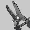High Carbon Steel Cable Stripping and Crimping Tool with Ergonomic Handle Wire Cutter Cable Stripper for Comfortable Use
