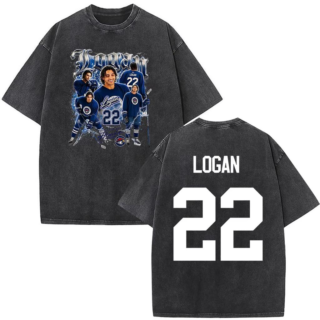 2026 Gewaschenes Vintage Off Campus TV-Serie Graham 44 T-Shirts Briar University Eishockey T-Shirt Herren Damen Vintage Top Streetwear
